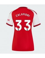 Arsenal Riccardo Calafiori #33 Domácí Dres pro Dámské 2026-27 Krátký Rukáv